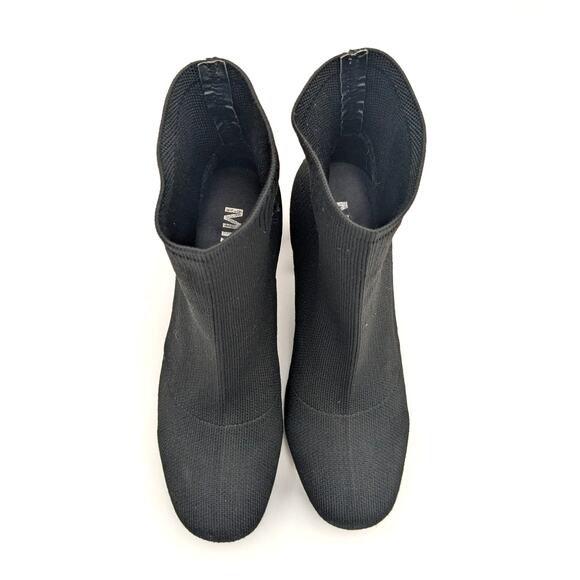 Mia Pamina Women’s Fashion Knit Heeled Pull-on Bootie Black size US7 - Picture 9 of 9